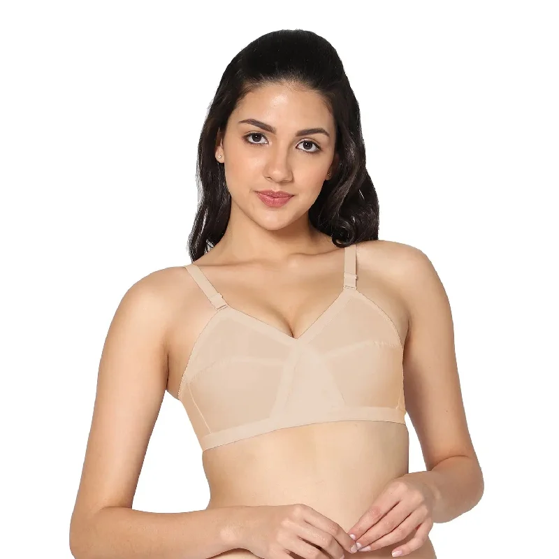 lace appliqué braFull Coverage Non-Padded Bra (Pack of 1)