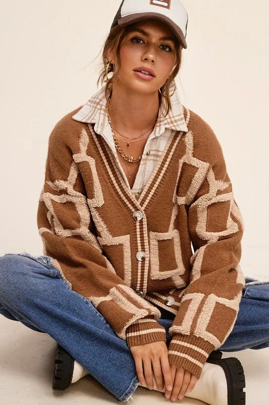 Women's Coats with Fur Trimmed CollarReina Cardigan