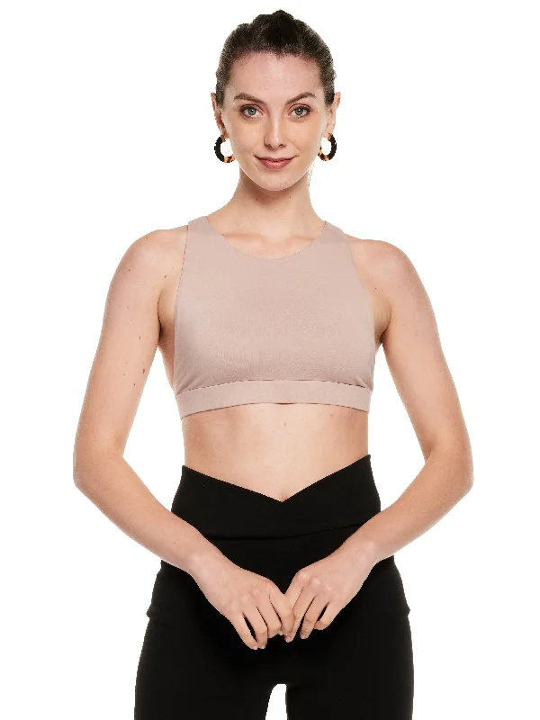 smoothing high-neck braEcology Cotton Modal Bralette