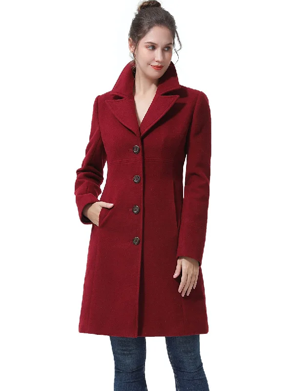 Women's Rain CoatsBGSD Women Ros Wool Walking Coat