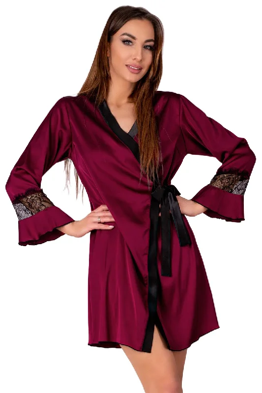 women's pajamas with a charming, vintage aestheticCorsetti Sussean Cllaret Dressing Gown