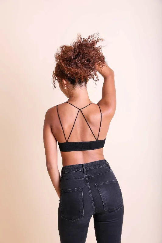 wireless nursing braKendall Crop Top