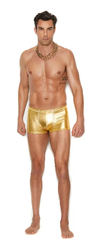 women's pajamas with a sophisticated, modern twistMen's Gold Lame Boxer Brief - Large/xlarge - Gold