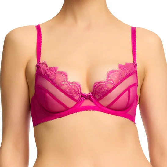 plus-size wireless braMuse Underwire Bra - Magenta