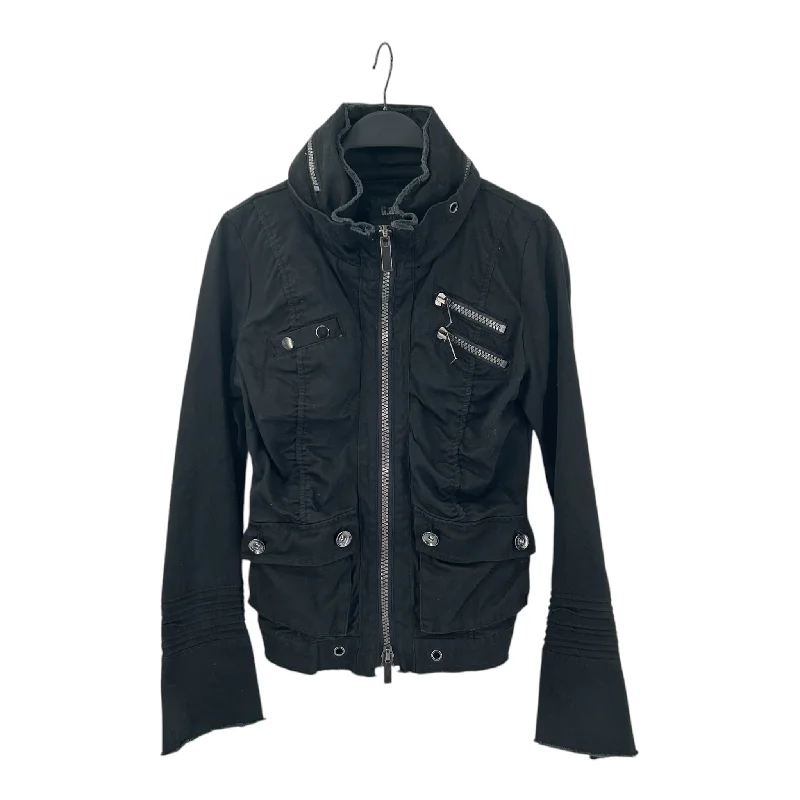 Women's Coats with BeltG.A.T/Jacket/M/Black/Cotton/