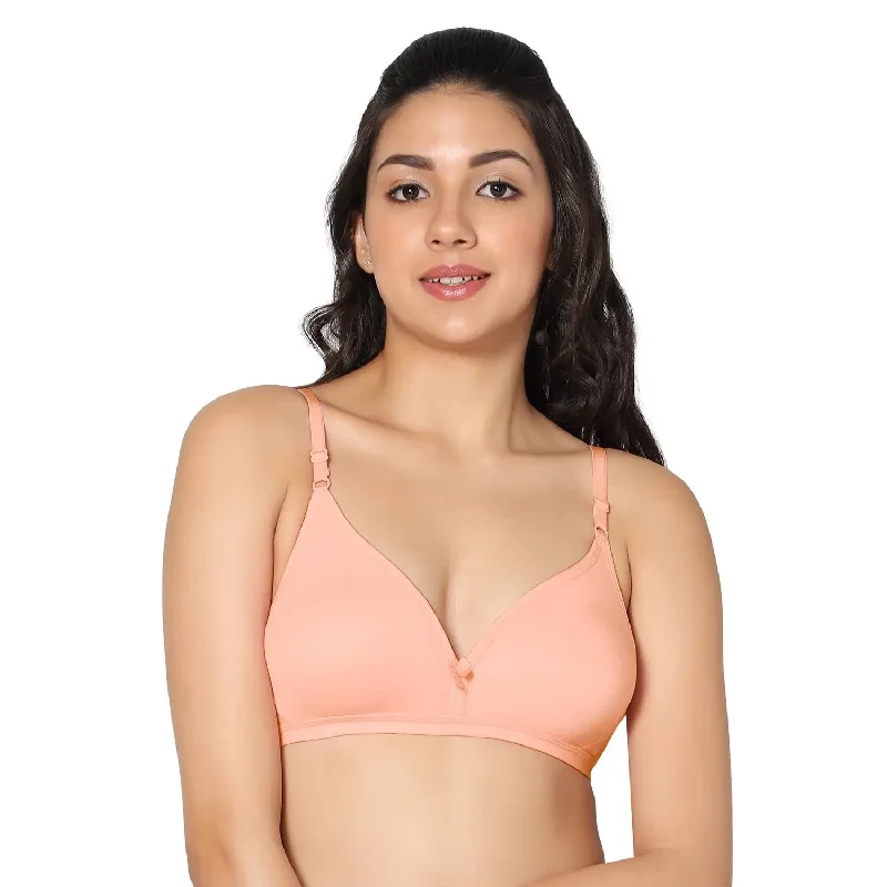 t-shirt bra for small breastsHalf Coverage Non-Padded Bra (Pack of 1)