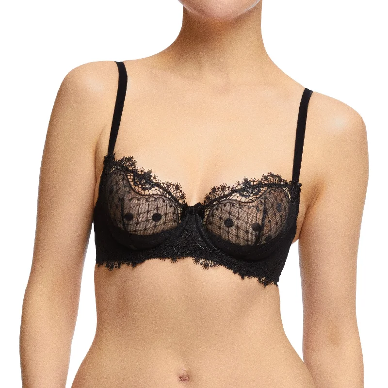 plus-size smoothing bra for dressesVedette Underwire Bra - Black