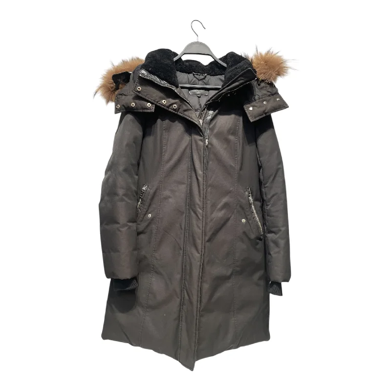 Women's Button-Up CoatsMACKAGE/Coat/M/Nylon/BLK/PARKA COAT