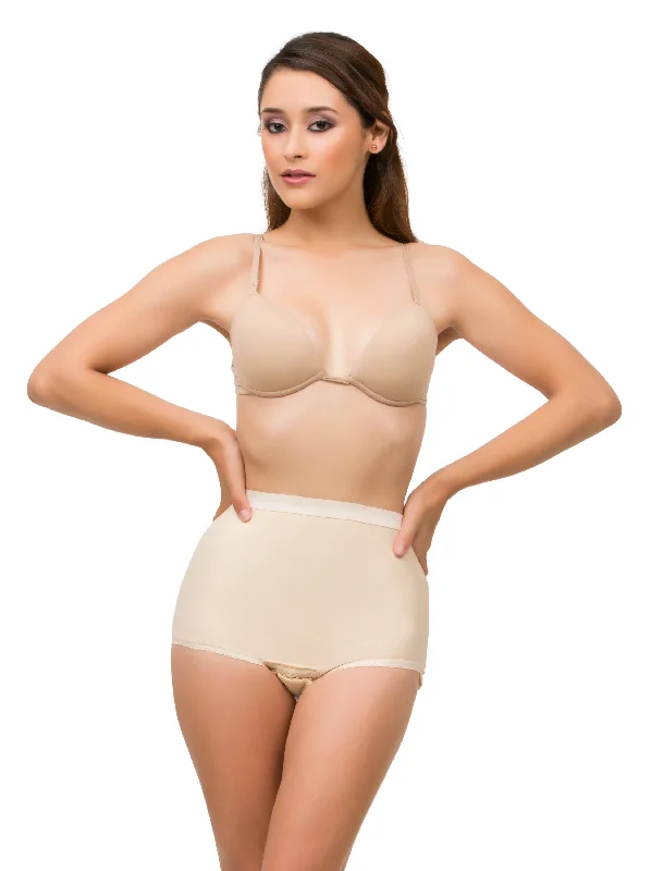 high-slit skirt shaper with invisible legsFaja bragas para el abdomen para mujer, panty de cintura media, cincha y moldeador de cuerpo (GR09)