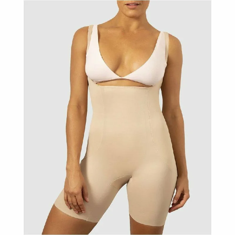 full-body shapewear with adjustable strapsBack Magic Long Leg Torsette