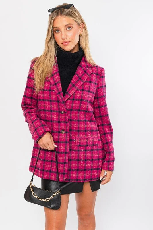 FUCHSIA PLAID