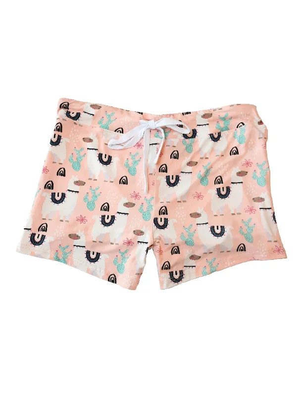 women's pajamas for all-night comfortSouthwest Llama Shorts