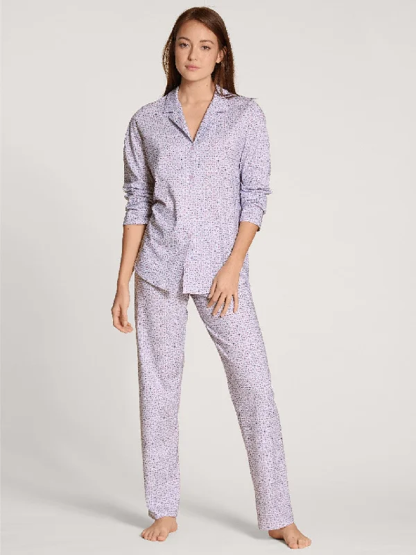 cozy women's flannel pajamasLovely Nights Pysjamas Cold Rose