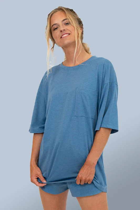 women's pajamas for those who appreciate soft, breathable fabricsCharlotte RESET  Oversize Tee