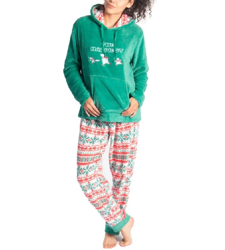 women's pajamas with a stylish cutPijama Afelpada Junior