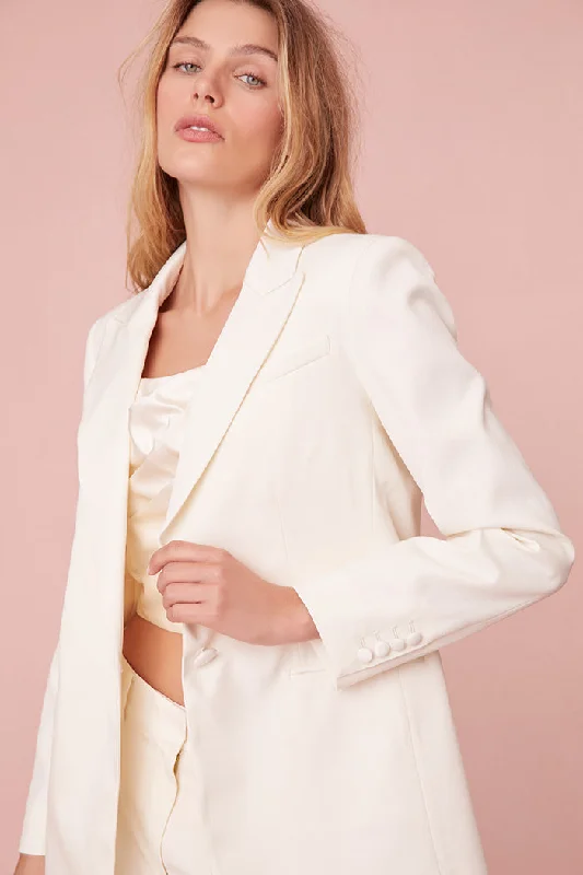 Women's Coats with ButtonsBrie Tuxedo Suit Jacket