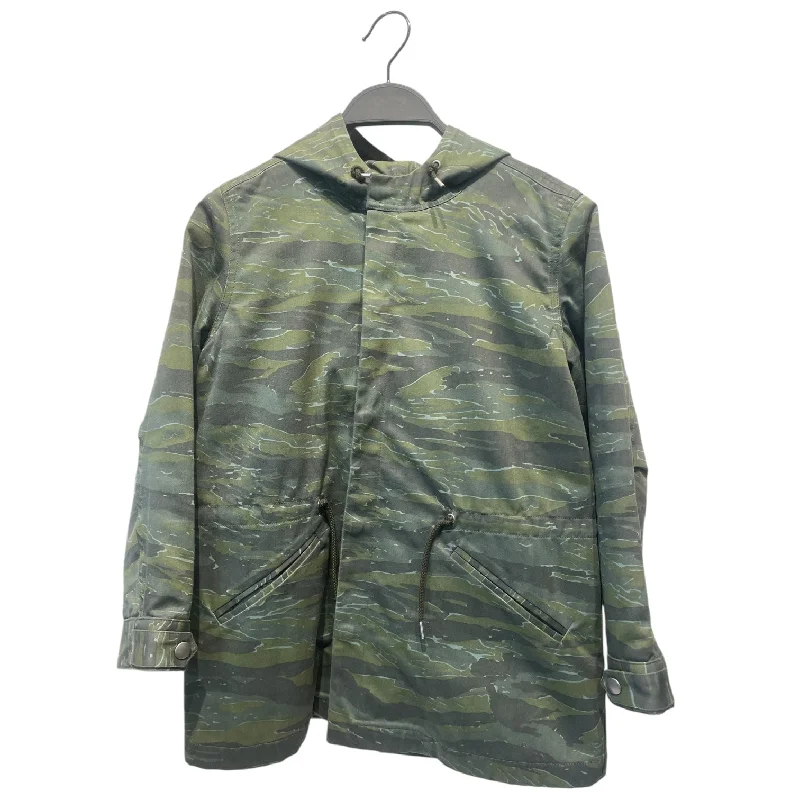 Women's Coats with Fur Trimmed ZipperA.P.C./Jacket/10/Camouflage/Cotton/GRN/