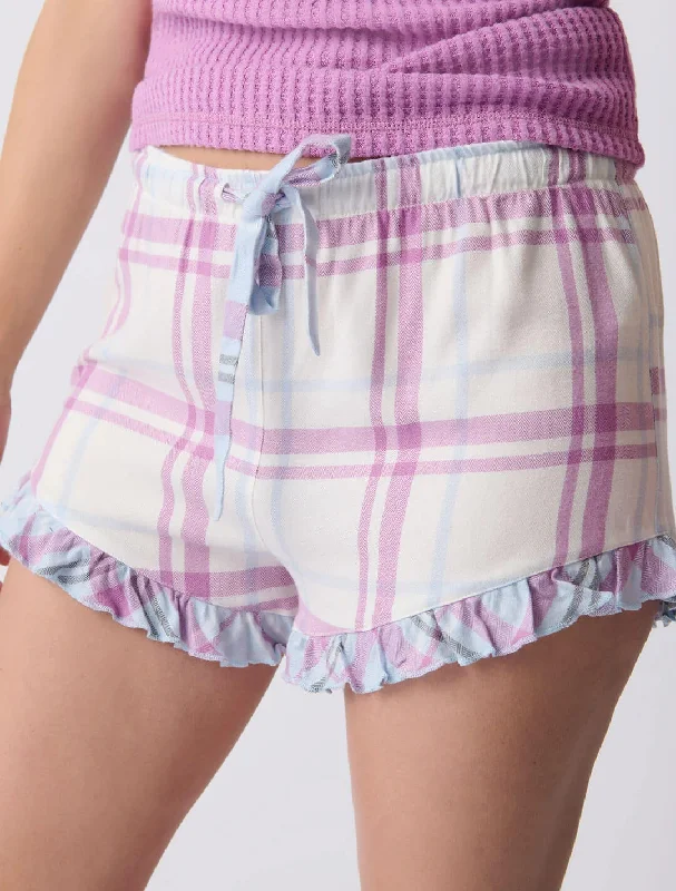 women's pajamas with a subtle shimmerSeeing Stripes Shorts