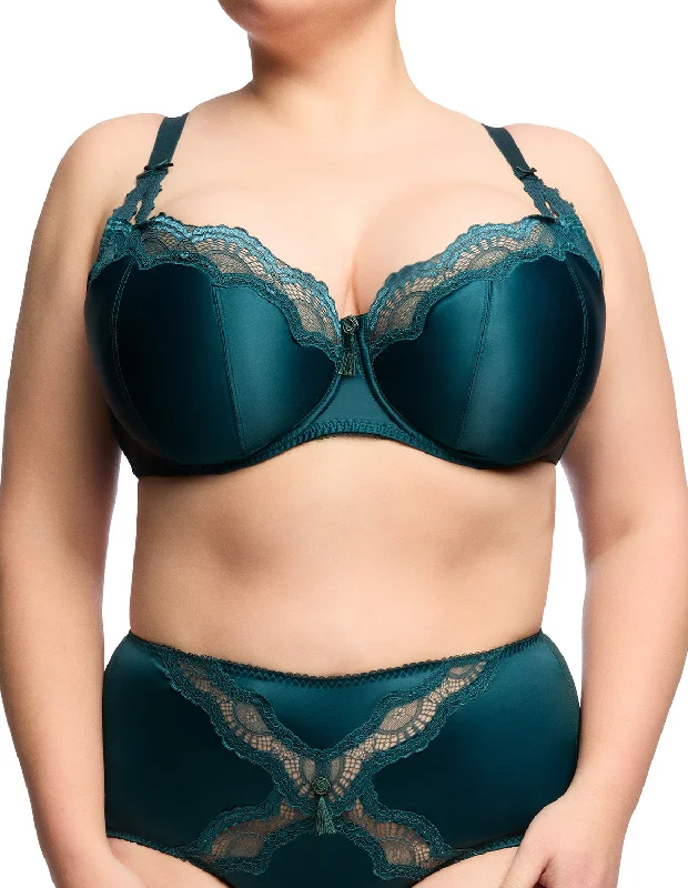 convertible halter braStarlift Full Figure Bra - Eden Green