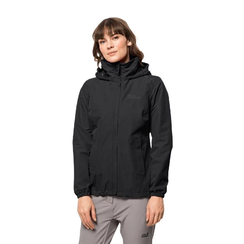 Women's Coats with Fur Trimmed SleevesJack Wolfskin Stormy Point 2L Jacket