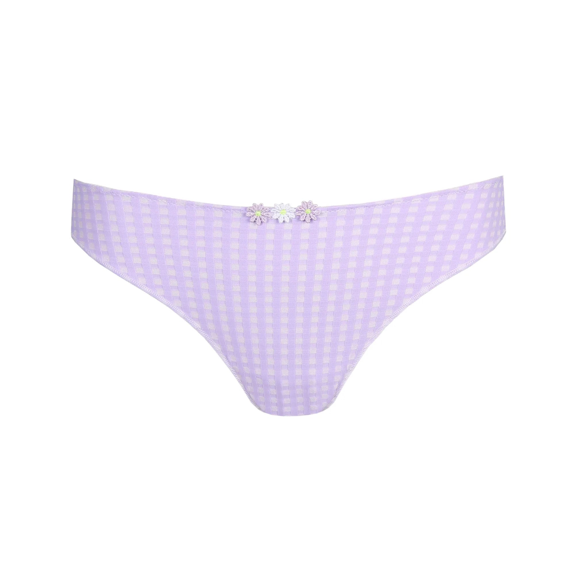 moisture-wicking mesh panties for intense workoutsMarie Jo Avero Rio Breif tiny iris