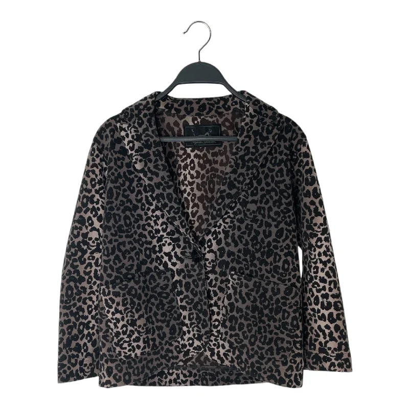 Women's Coats with BeltHYSTERIC GLAMOUR/Tailored Jkt/FREE/Multicolor/Cotton/Leopard/0111CJ02