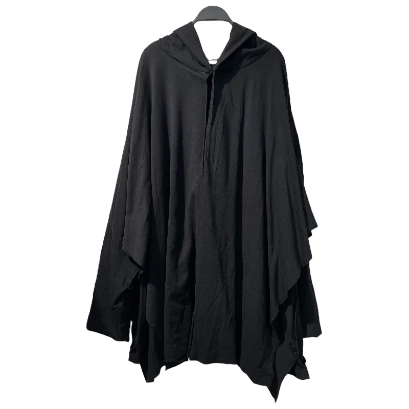 Women's Coats with Fur Trimmed PocketsGround Y/Poncho/3/Black/Cotton/GA-T34-804