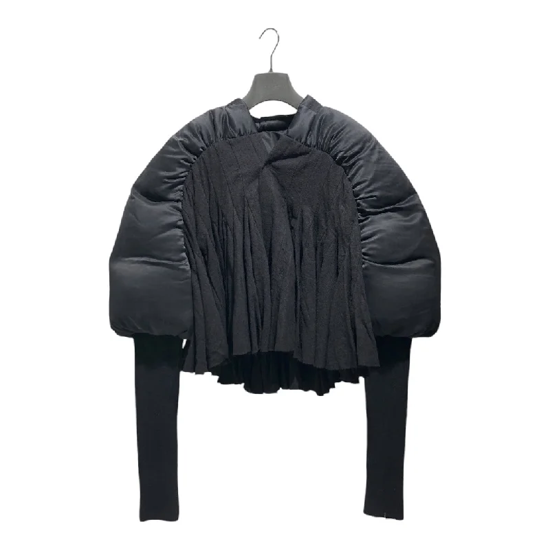 Women's Quilted CoatsRick Owens/Jacket/12/Wool/BLK/DUVETESSA CROPPED