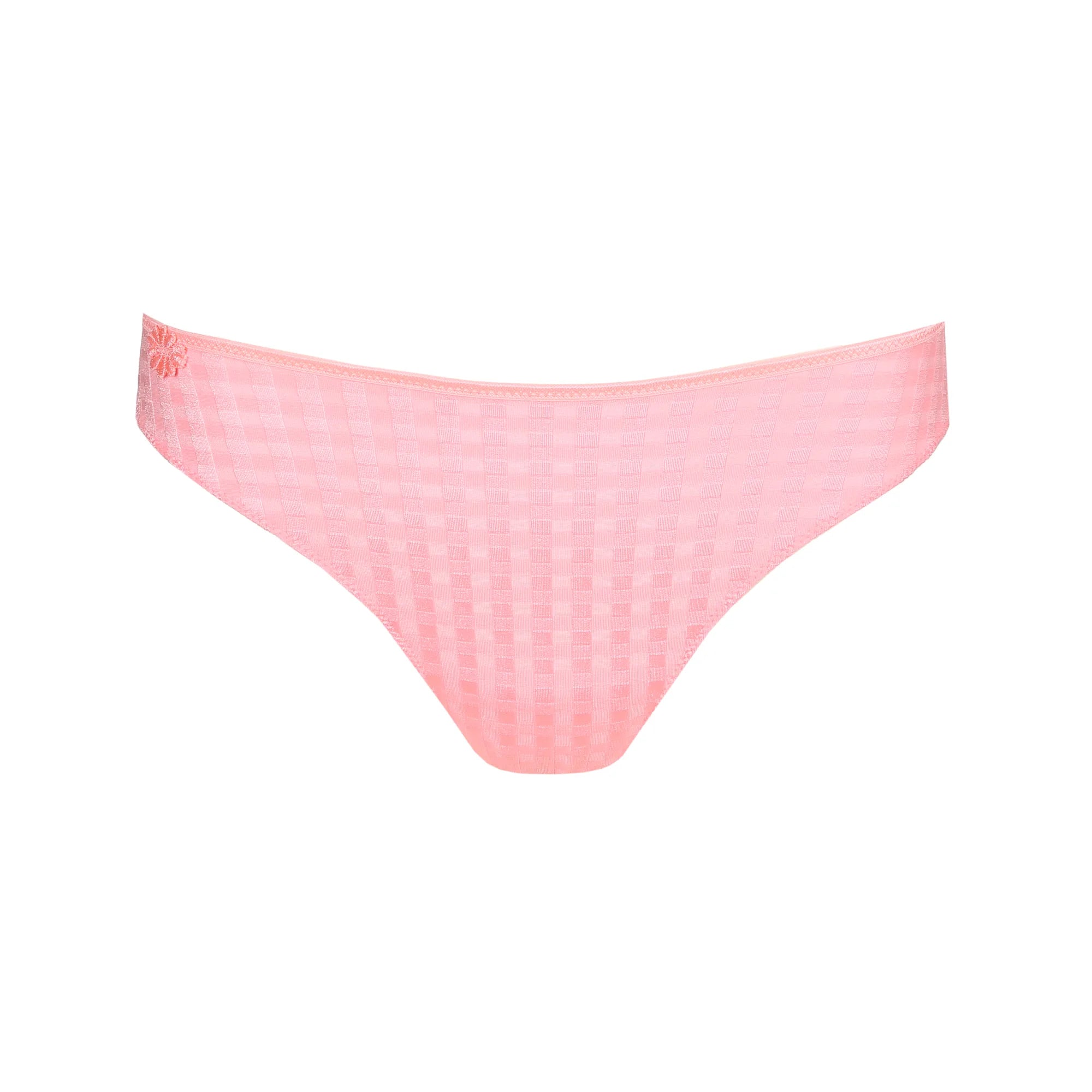 moisture-wicking silk panties for hot and humid weatherMarie Jo Avero Rio Breif Pink Parfait