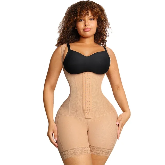 lightweight body suit for layering under clothesKB™ Post Surgery BBL Shapewear Bodysuit