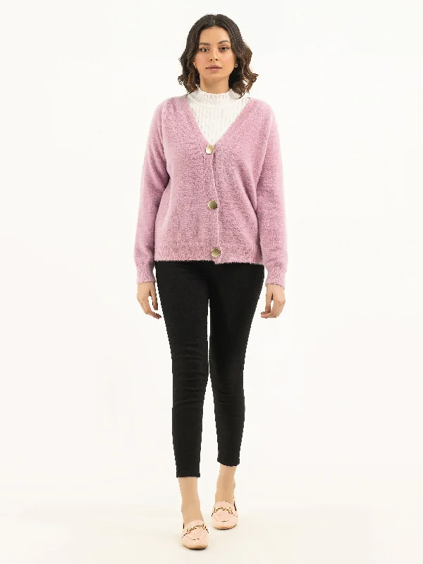 Women's Cotton SweatersFaux Fur Cardigan