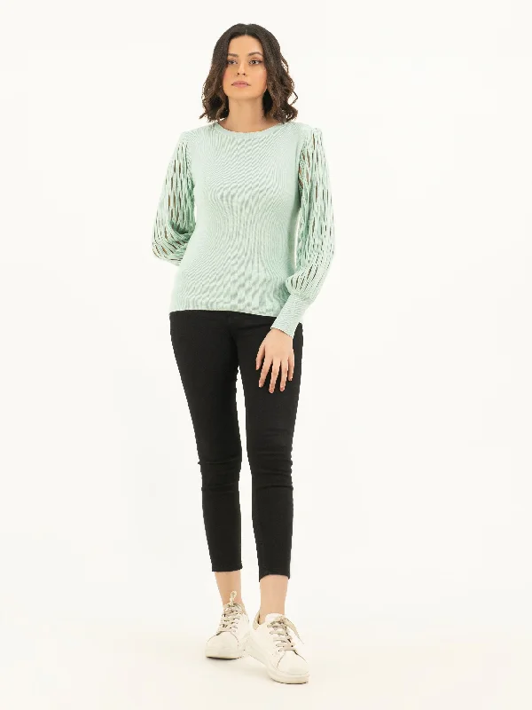 Women's Three-Quarter Sleeve SweatersClassic Sweater