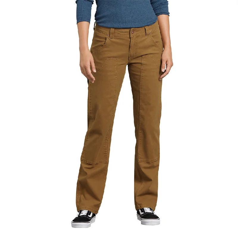 Women's Jodhpurs with Square NeckDickies Women's Washed Stretch Double-Front Carpenter Pant