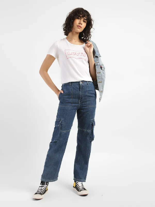 Women's Jodhpurs with ZipperWomen's Mid Rise Ribcage Bootcut Cargo Jeans