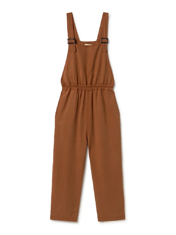 Women's Jodhpurs with Boat NeckHornos - Umber Brown