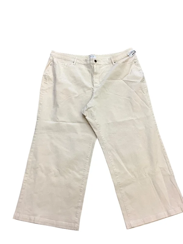 Women's Jodhpurs with Rounded HemJeans Wide Leg By Lane Bryant  Size: 26