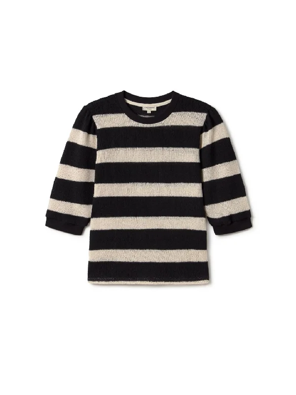 Women's CulottesPaia - Black & White Stripes