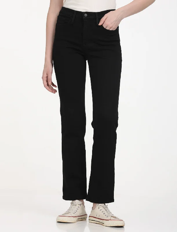 Women's Wide-Leg PantsWomen's Mid Rise 314 Black Jeans