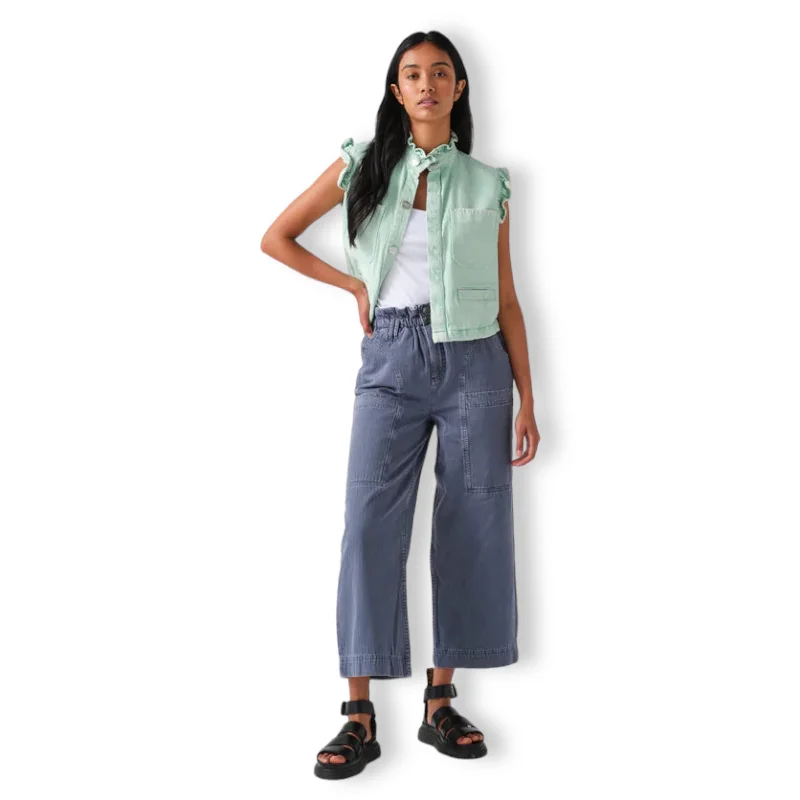 Women's Trouser Pantsseventy + mochi Louis Pant Washed Denim