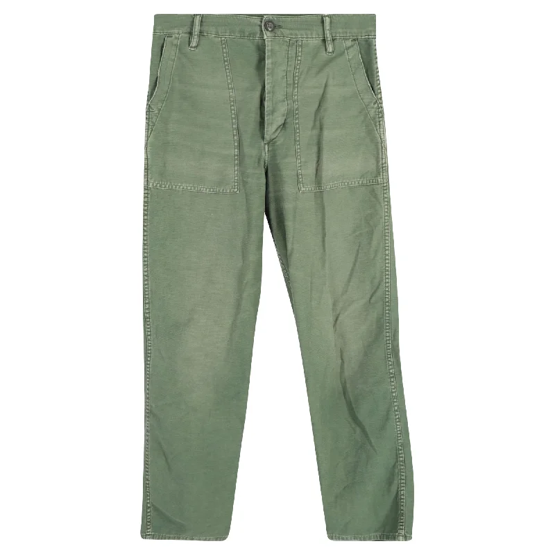 Women's Jodhpur BootsPolo Ralph Lauren Utility Trousers in Green Cotton