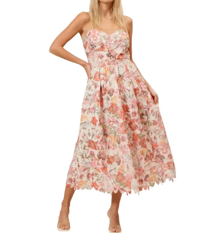 Women's Off-the-Shoulder DressesMona Lace Dress In Floral